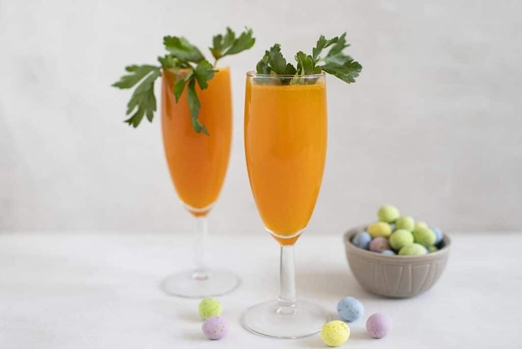 Mimosa aux Carottes de Pâques Léger