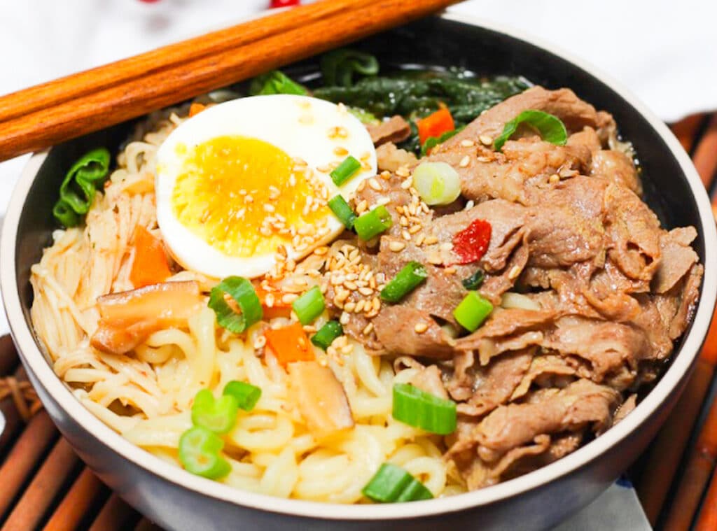 Ramen au Boeuf Japonais Léger