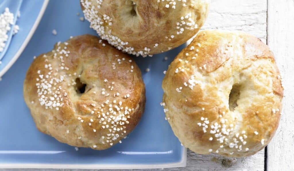 Bagels Légers aux abricots avec Amarante