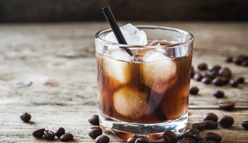 Cocktail Black Russian Léger