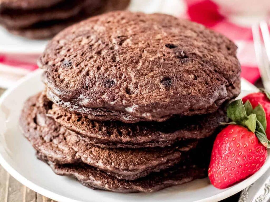 Crêpes légères au Chocolat et son d’avoine