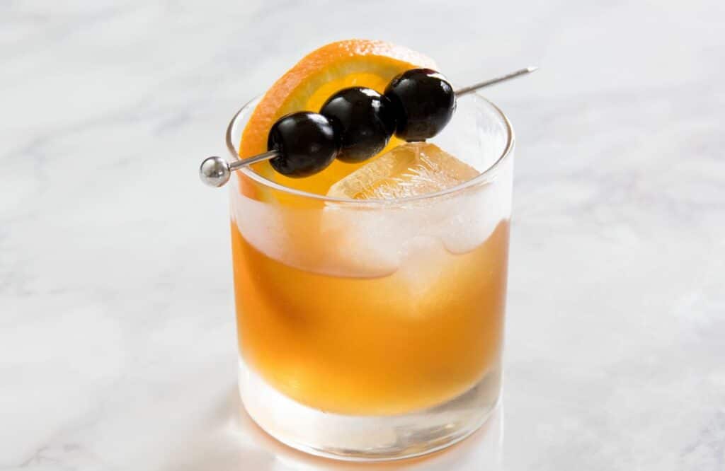 Délicieux Cocktail Amaretto Sour Léger