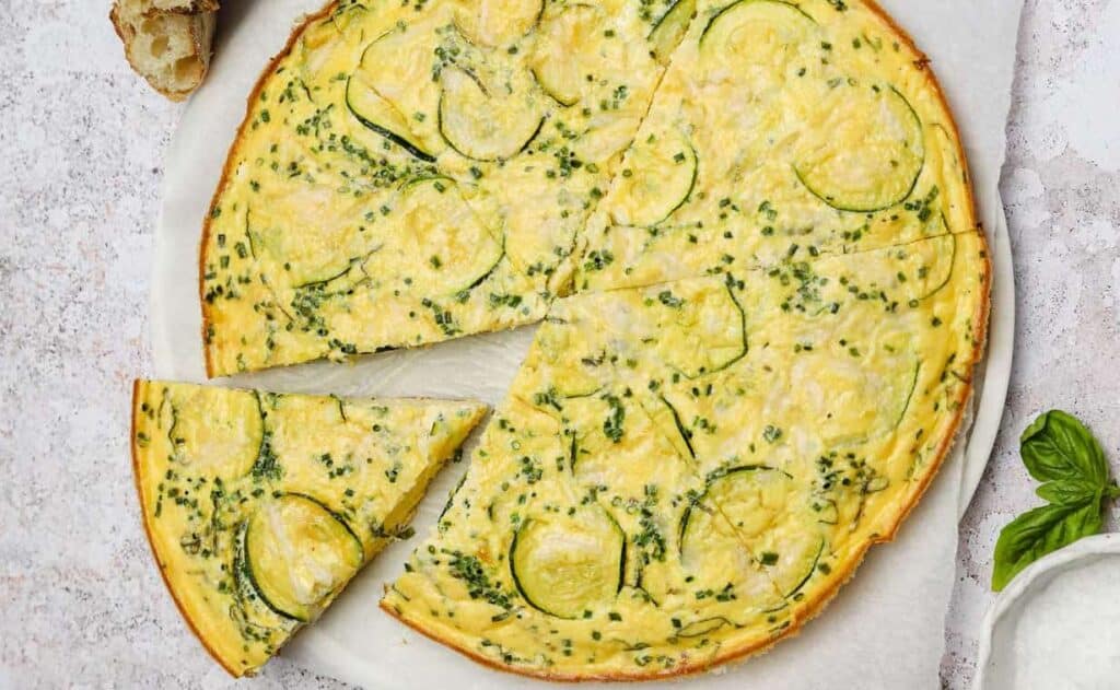 Frittata de Courgettes et Feta au thermomix