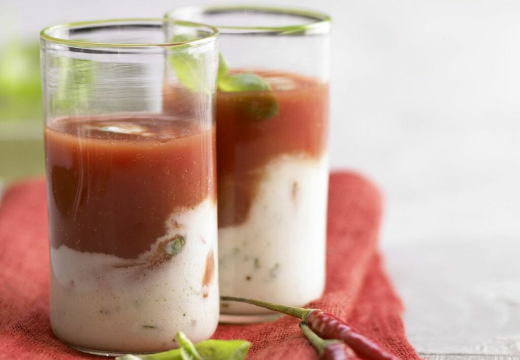 Jus léger aux tomates et babeurre