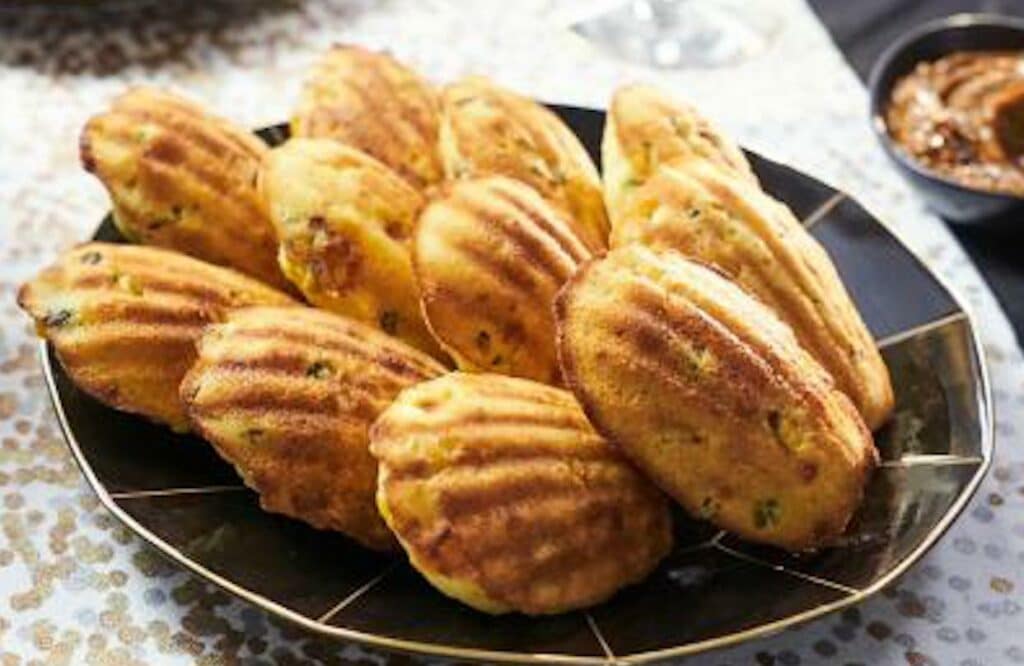 Madeleines au Roquefort au thermomix