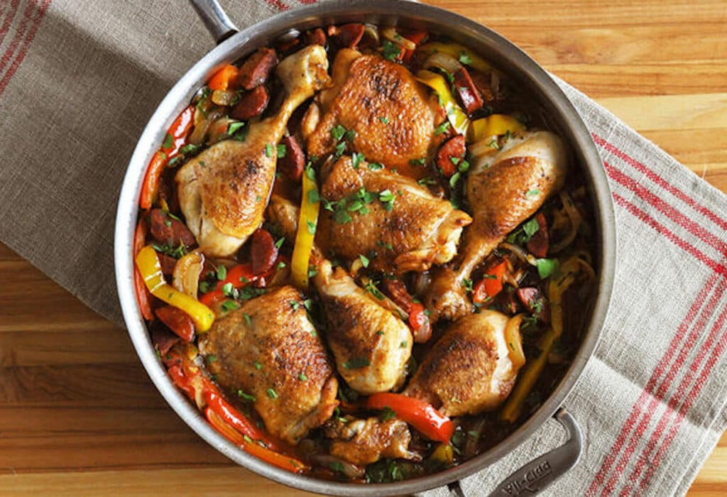 Poulet Basquaise Léger