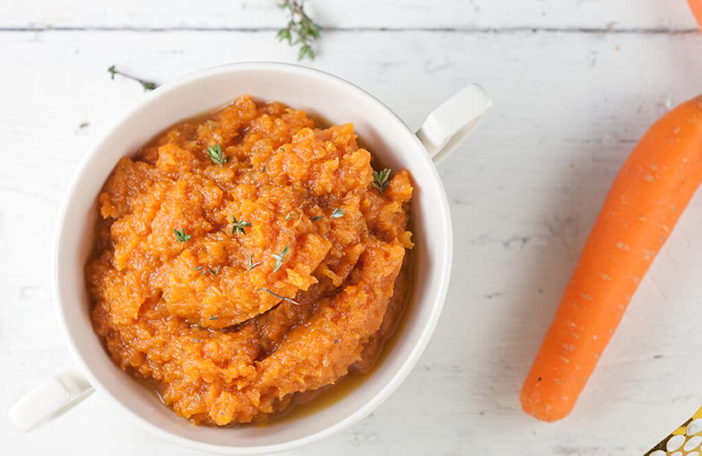 Purée de carotte au cumin au thermomix