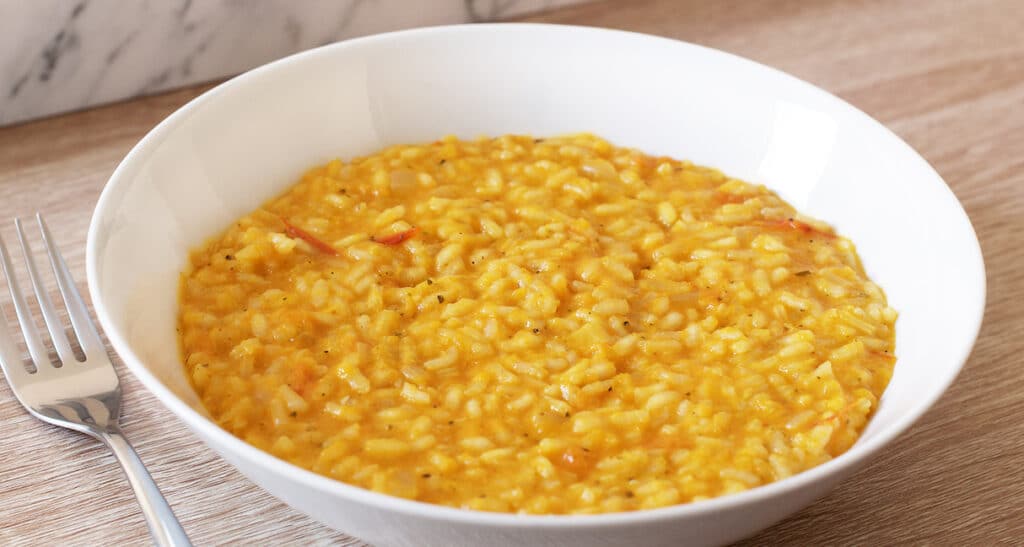 Risotto à l’orange Léger