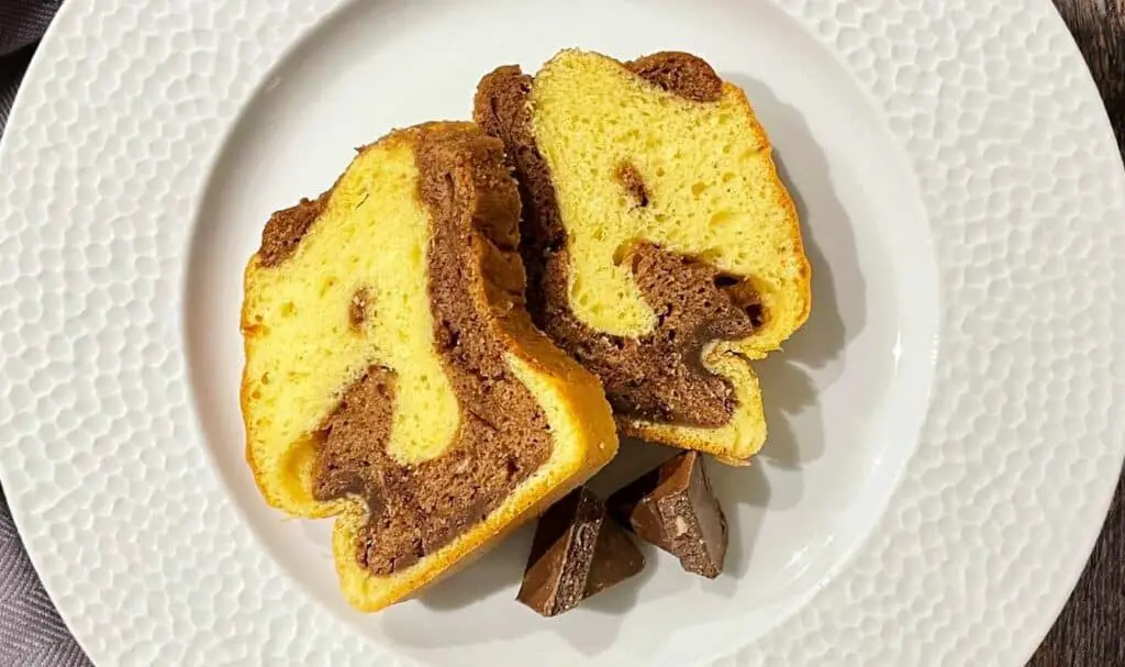 Cake marbré au Toblerone au thermomix