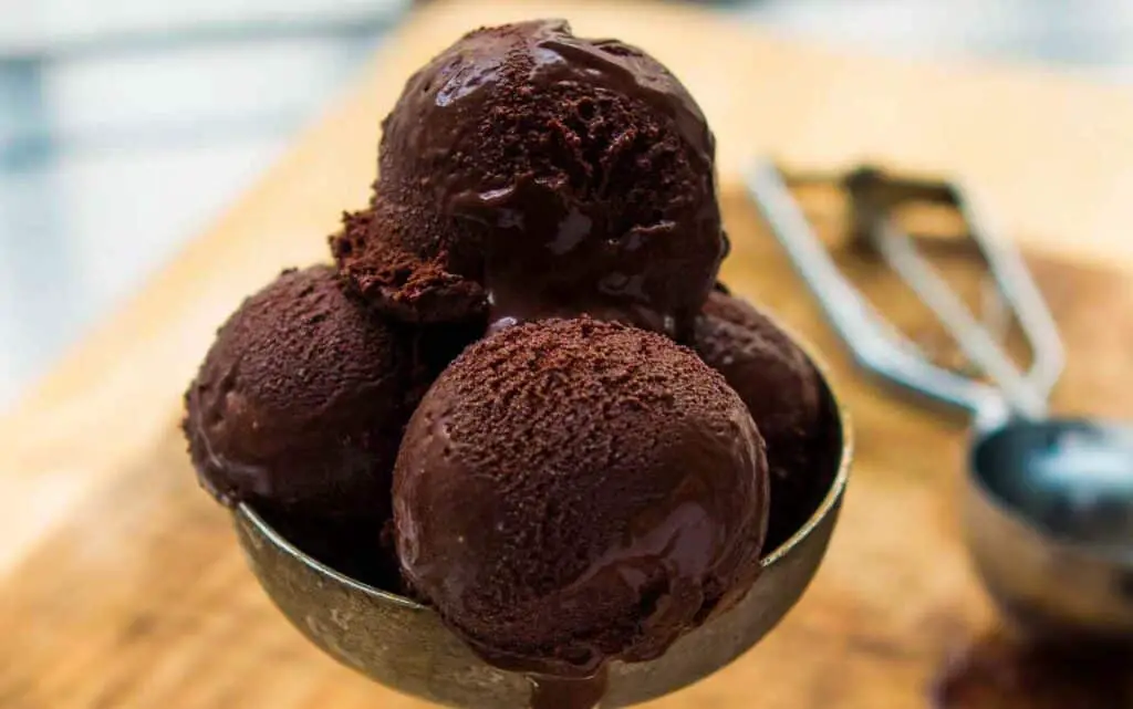 Glace au Chocolat Noir avec thermomix