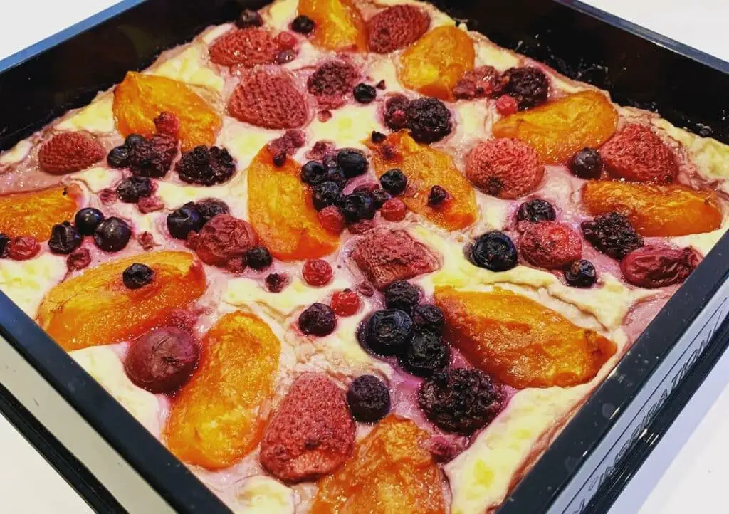 Gratin aux fruits d’été au Thermomix