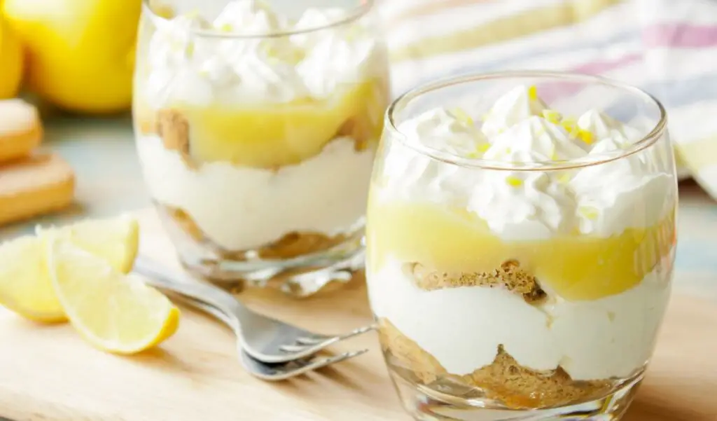 Tiramisu au Citron en Verrine Léger