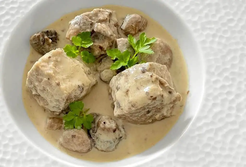 Boeuf aux champignons au Thermomix