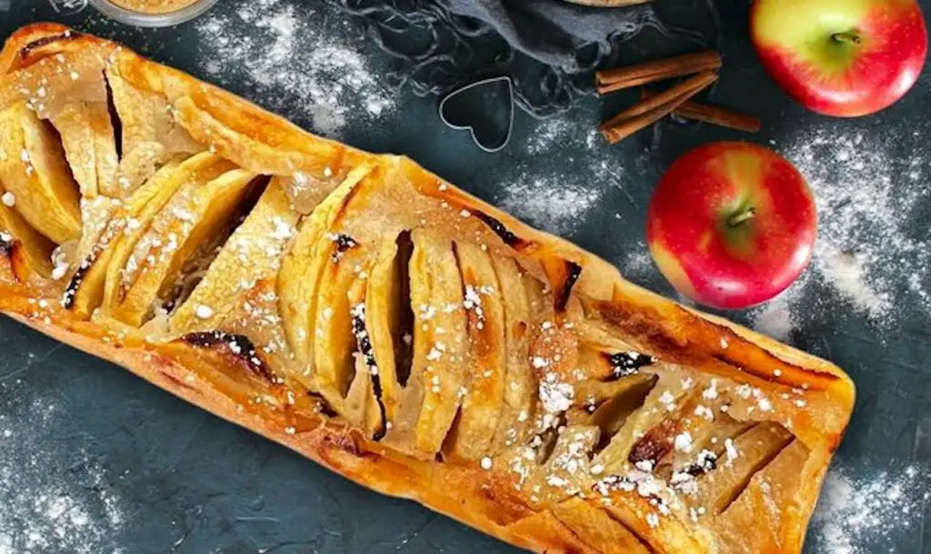 Cake financier saveur pain d’épices et pommes au Thermomix