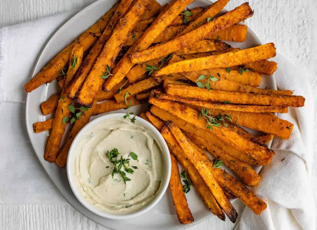 Frites de butternut Légères