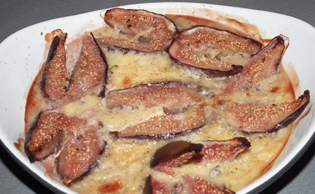 Figues gratinées