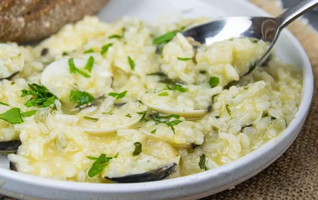 Riz au bouillon et aux palourdes au Thermomix