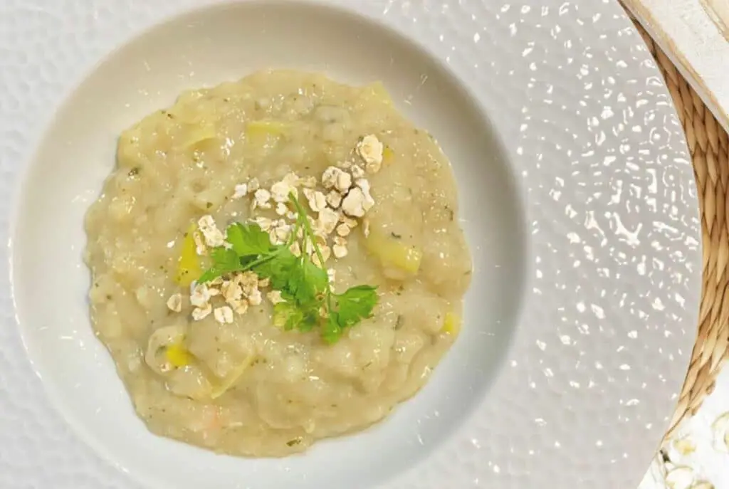 Soupe de flocons d’avoine au Thermomix