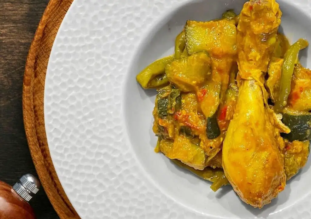 Tajine de poulet aux légumes au Thermomix