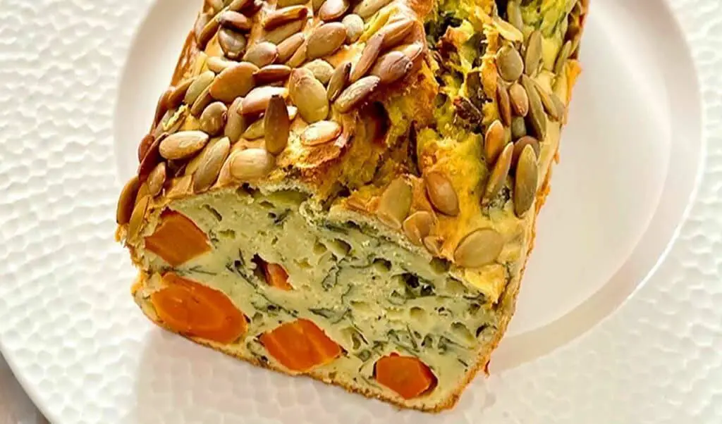 Cake carottes épinard et cumin au Thermomix