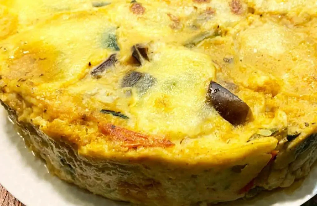 Quiche aux légumes sans pâtes au Thermomix