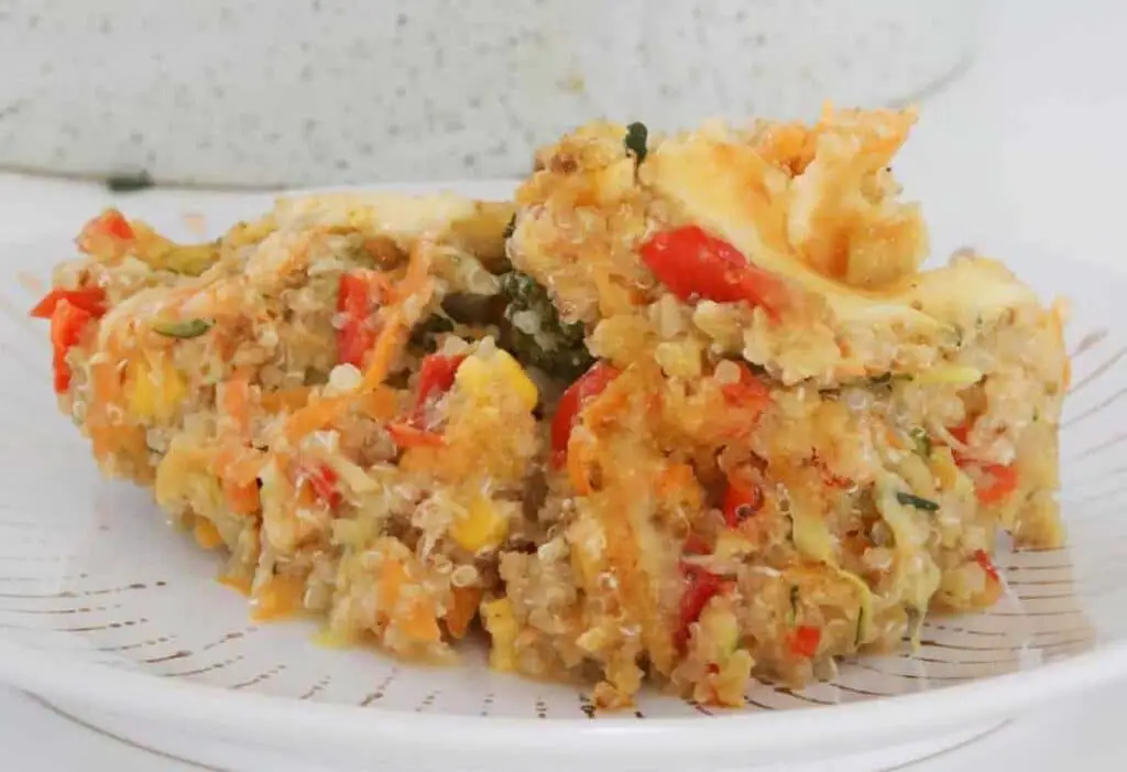 Gratin de quinoa aux légumes au Thermomix