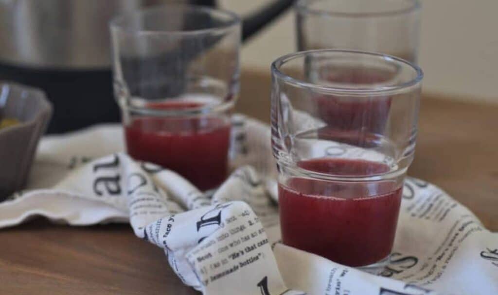 Jus de pastèque et fruits rouges au Thermomix