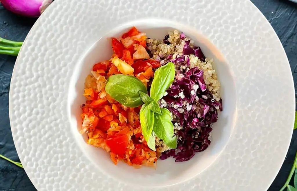 Salade thaï de quinoa au Thermomix