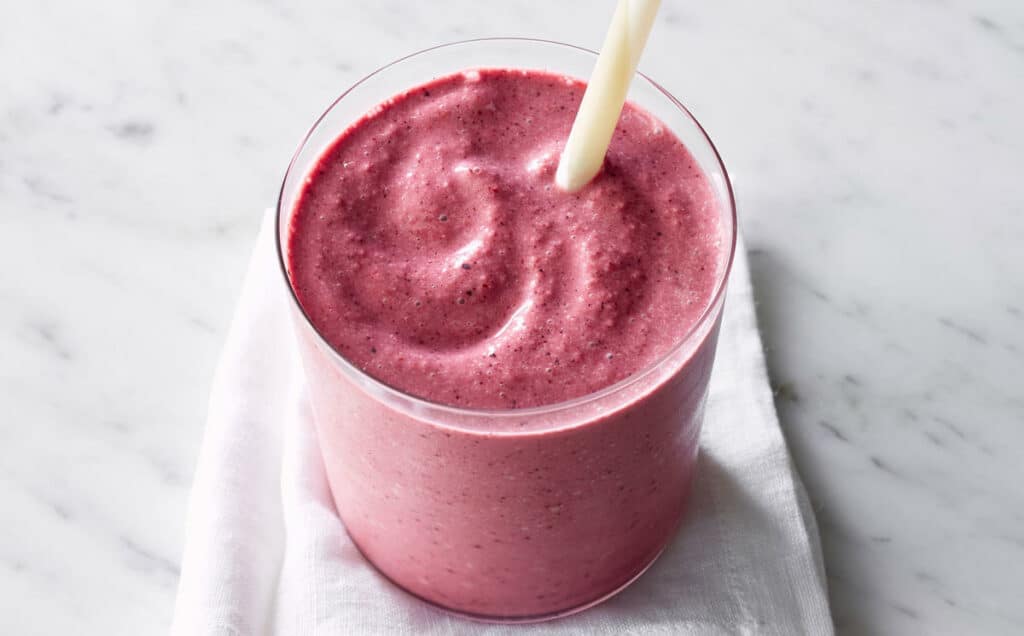 Smoothie aux fruits et au yogourt Léger