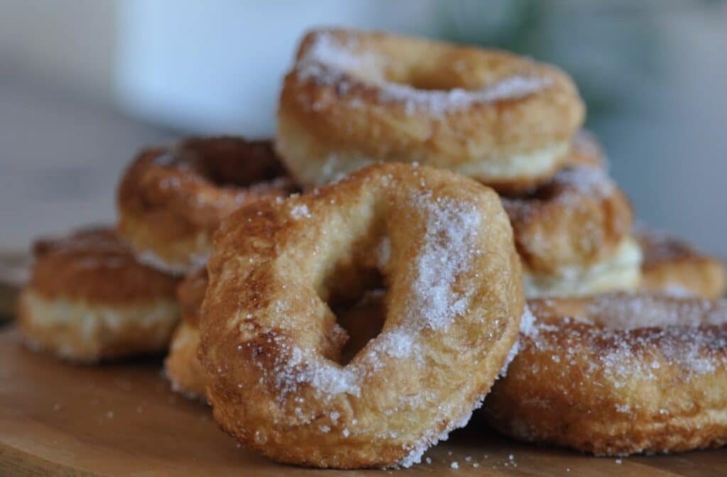 Beignets à la pâte à pain au Thermomix