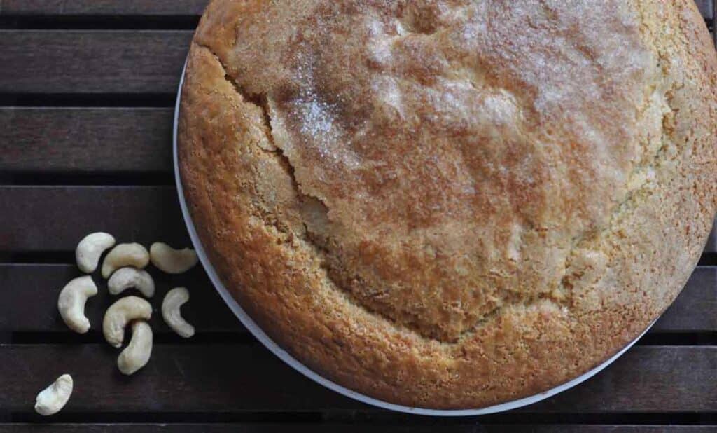 Gâteau au yaourt grec et aux noix de cajou au Thermomix