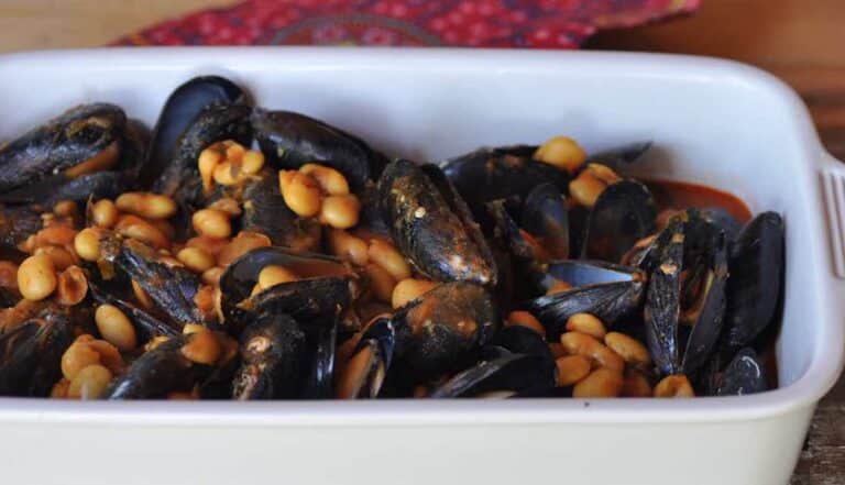 Moules La Sauce Tomate Et Haricots Au Thermomix