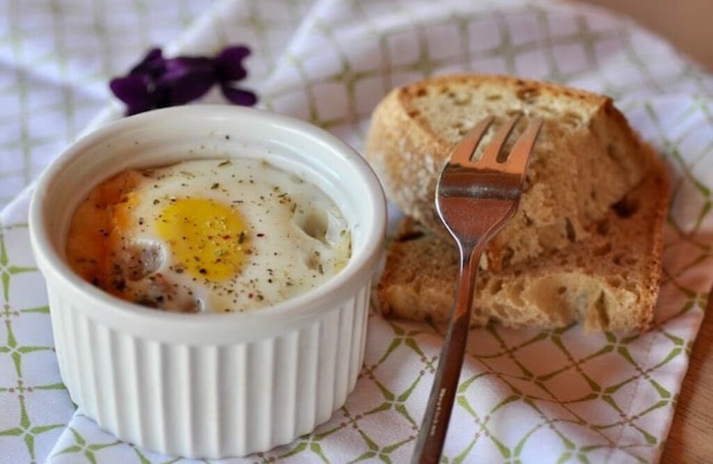 Oeufs de flamenco légers au Thermomix