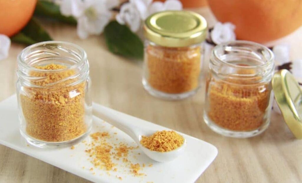 Pelure d'orange en poudre au Thermomix