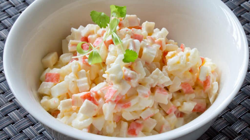 Salade de crabe au Thermomix