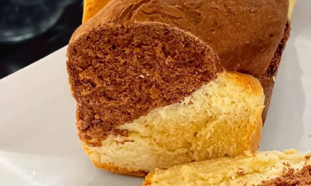 Brioche marbrée choco-vanille au Thermomix