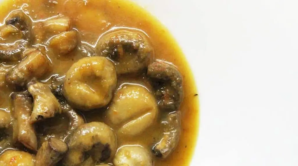 Champignons au miel et sauce au gingembre au Thermomix