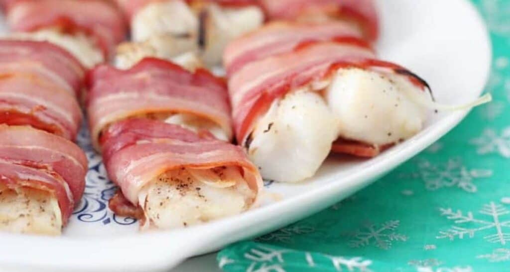 Flétan enveloppé de bacon au Thermomix