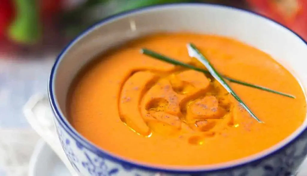 Gaspacho pour les enfants au Thermomix