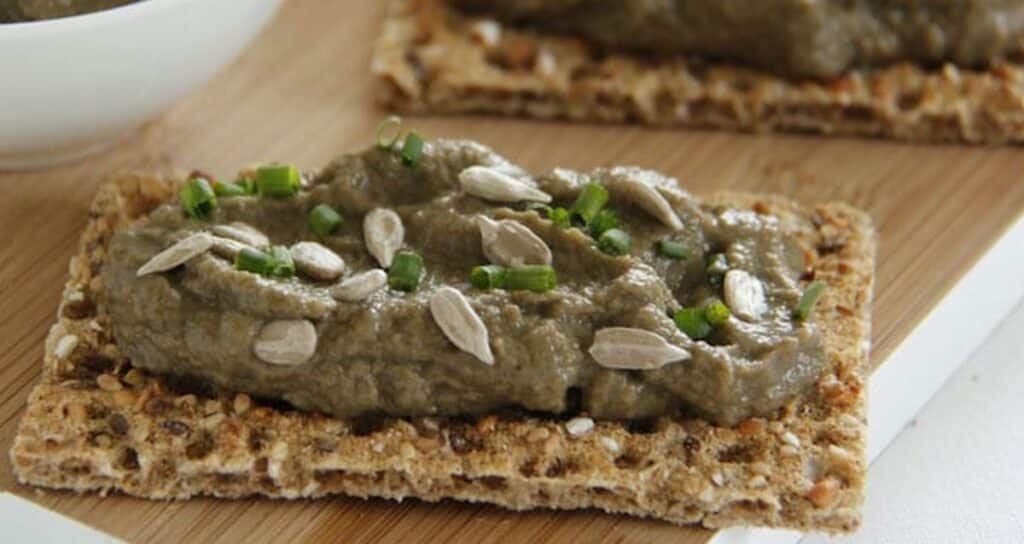 Pâté d'aubergines et champignons au Thermomix