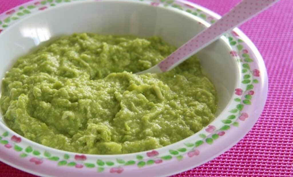 Purée de pois et de dinde au Thermomix