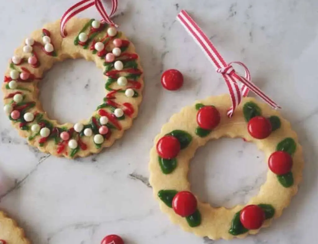 Biscuits Couronne de Noël au Thermomix