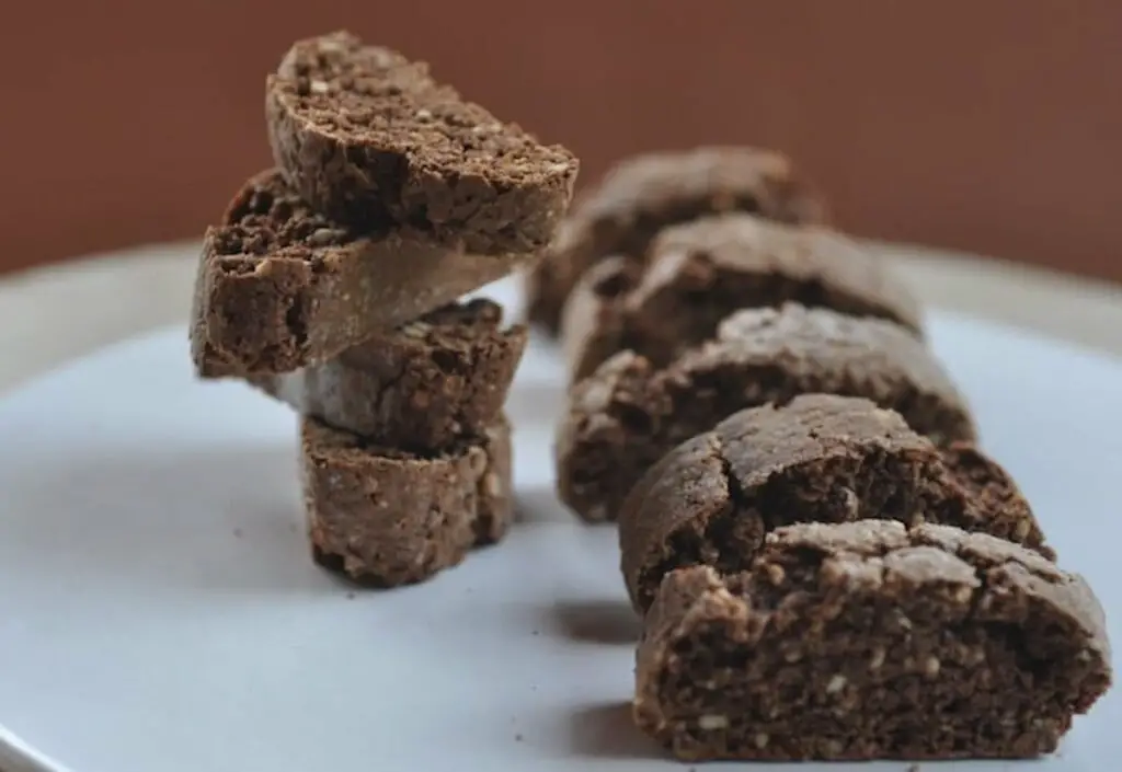 Cantucci de cacao et de noix de cajou au Thermomix