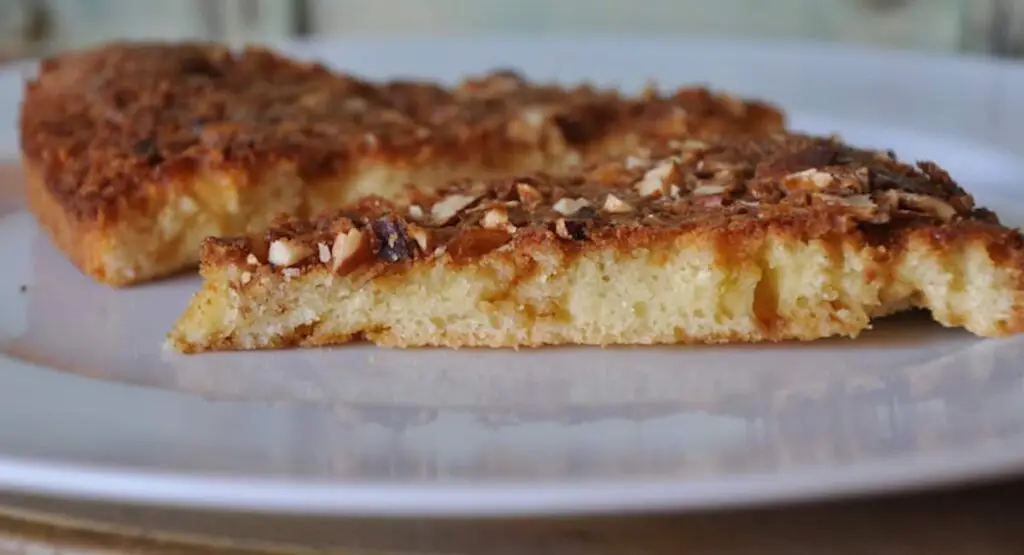 Gâteau croûte au citron et beurre d'amande au Thermomix