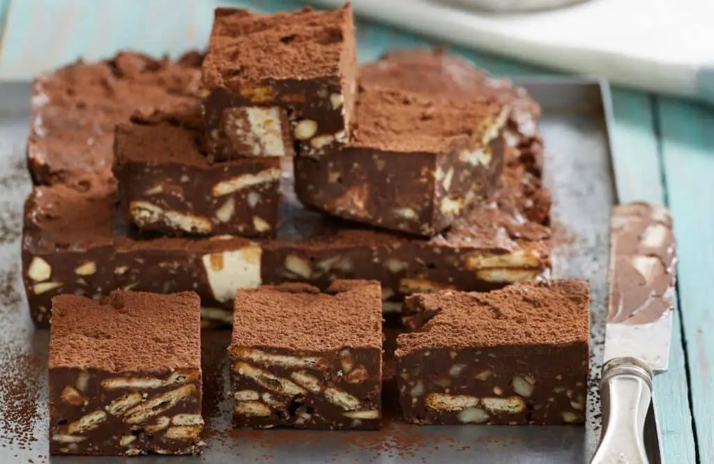 Nougat au chocolat aux noisettes de Noël au Thermomix