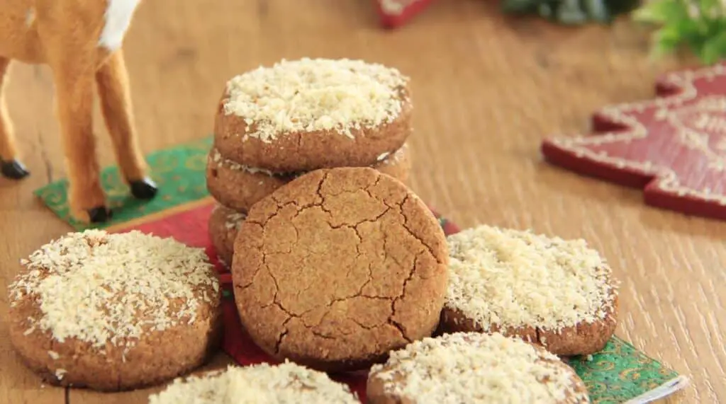 Polvorones à la cannelle et à l'orange au Thermomix