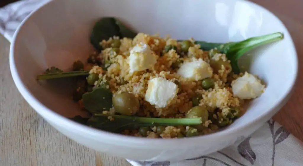 Couscous aux petits pois au Thermomix