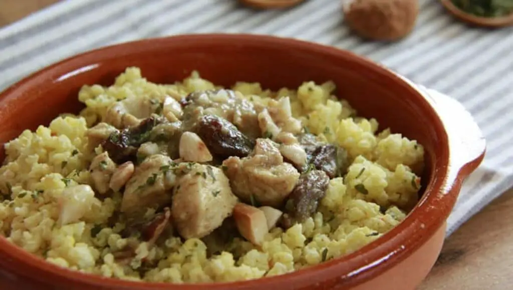 Millet au poulet épicé au Thermomix