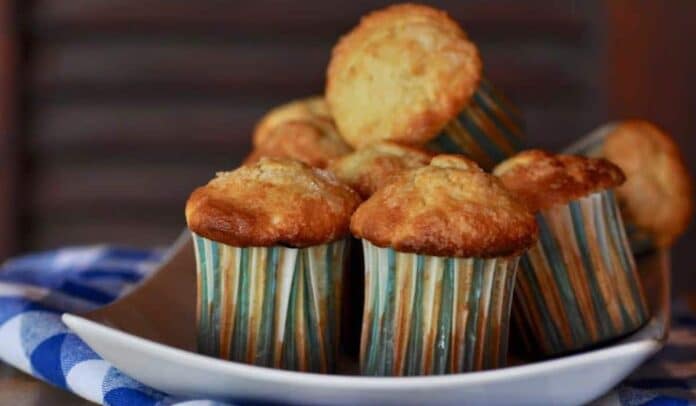 Muffins aux noix de cajou et à l'arôme d'orange au Thermomix