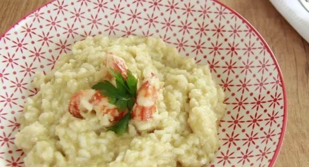 Risotto aux crevettes et à la noix de coco au Thermomix